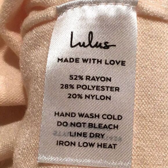 Lulu’s Cream Classic Crew Neck Sweater - Picture 13 of 14